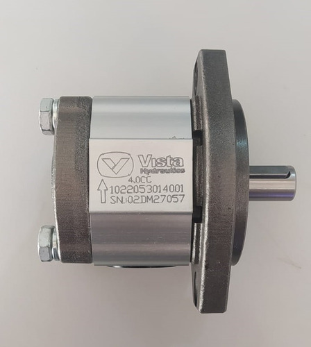 Bomba De Engrenagem Hidráulica 4 Cm³ Sae A Eixo 18mm