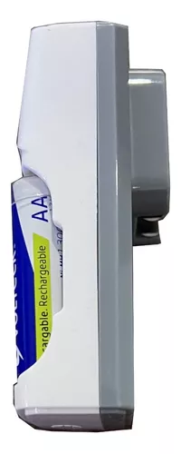 Ficha Tecnica Cargador de pilas, AA, AAA y 9V, incluye 4 pilas AA