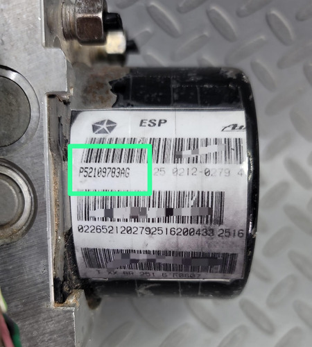 Modulo Abs Dodge Nitro 2006 2007 2008 Original P52109783ag (Usado)