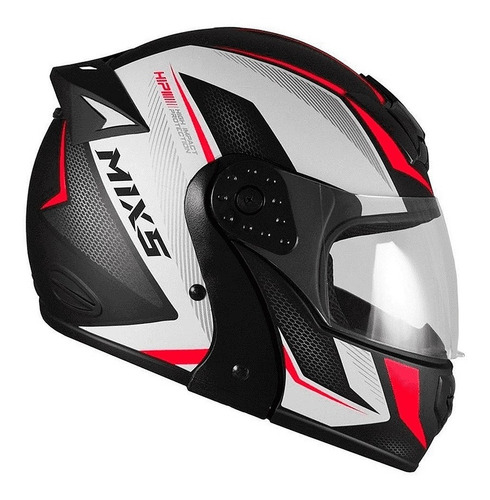 Imagem 2 de 9 de Capacete Para Moto Escamoteável Gladiator Neo Fosco Loi