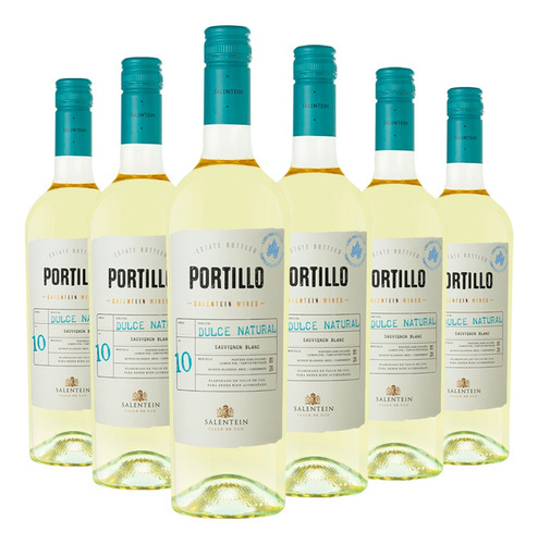 Vino Portillo Dulce Natural 6x750cc Caja X6