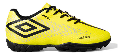 Botines Pista Umbro Ultraskin Fluo Negro