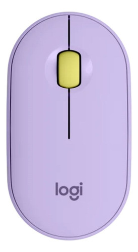 Mouse Inalambrico Logitech Pebble M350 Bluetooth Lavanda