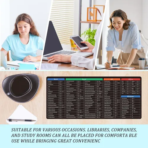 Teclas De Acceso Directo De Excel Almohadilla De Mouse (800x