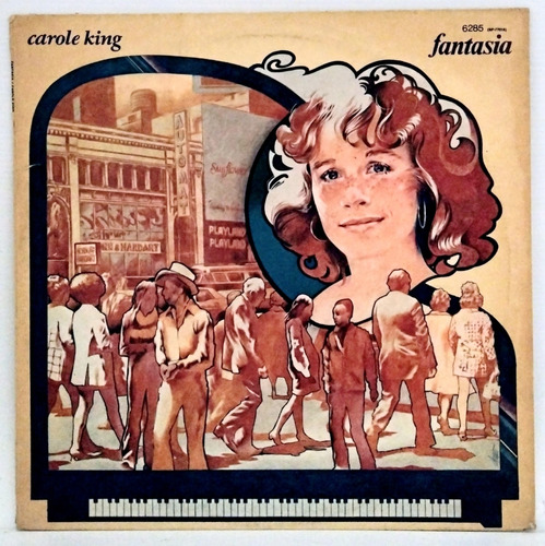 Carole King - Fantasia - Vinilo Lp Muy Bueno Con Insert