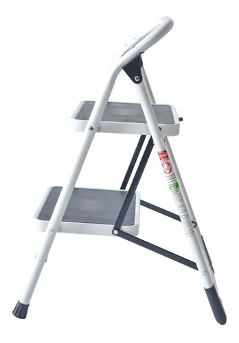 Escalera 2 Pasos Blanca Soporta 150 Kilos
