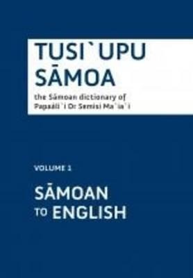 Libro Tusi`upu Samoa: The Samoan Dictionary Of Papaali`i ...