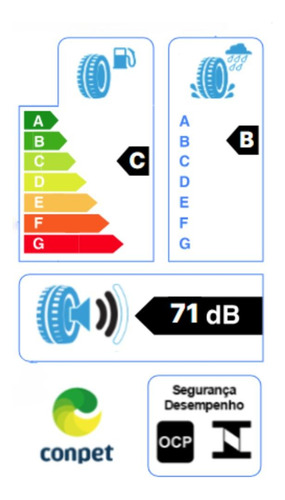 Kit 2 Pneus 195/55r16 Xbri Fastway Índice De Velocidade 87v