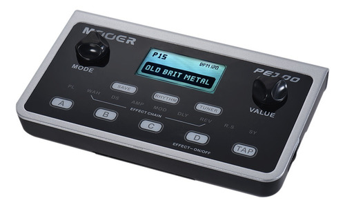 Mooer Pe100 - Procesador De Efectos Para Guitarra Portátil