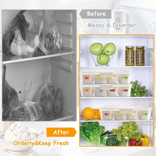 Contenedores De Almacenamiento Para Refrigeradores, Bandejas