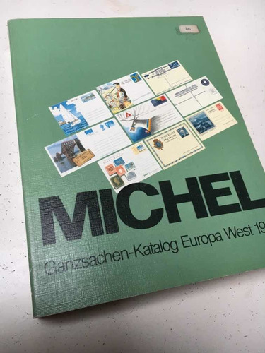 Filatelia - Michel Ganzsachen-katalog Europa West 1992