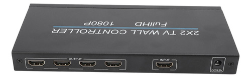 Controlador De Pared De Vídeo 2x2 Hd Con Interfaz Multimedia