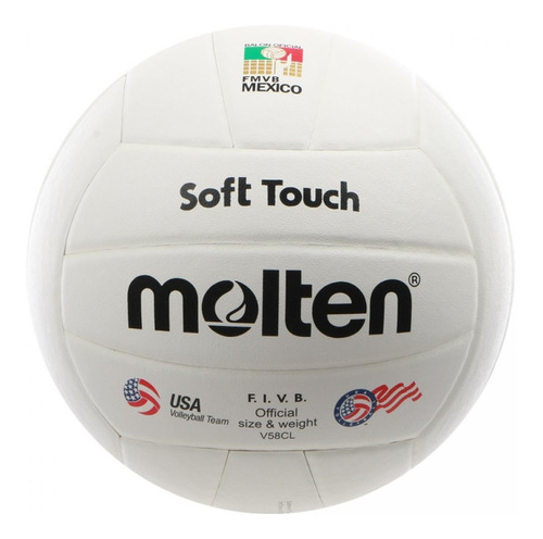 Balón Molten Voleibol Clásico Soft Touch V58cl #5 Profesiona