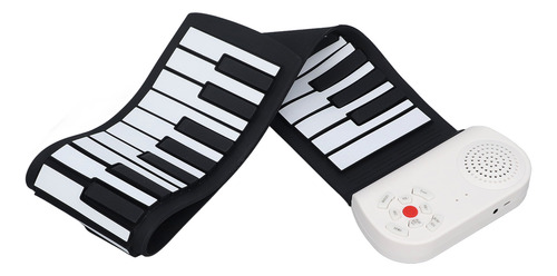 Piano Enrollable De 49 Teclas Con Carga Usb Manual, Eléctric