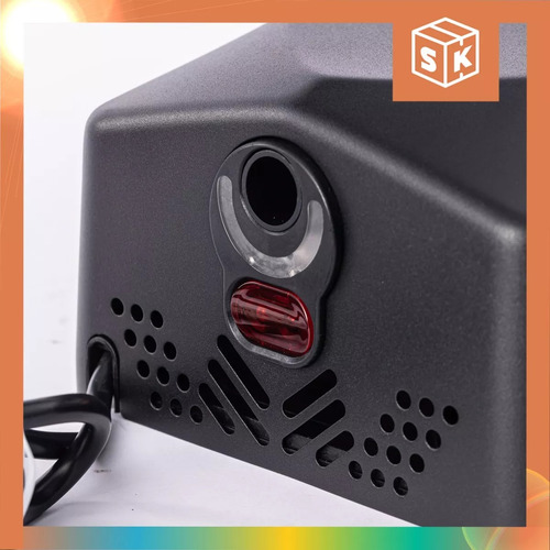 Secamanos Electrico 1100w Automatico Aproximacion Baño Black