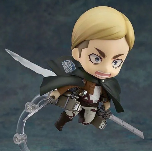 Erwin Smith, Ataque Al Titan, Figura Nendoroid, 10 Cm