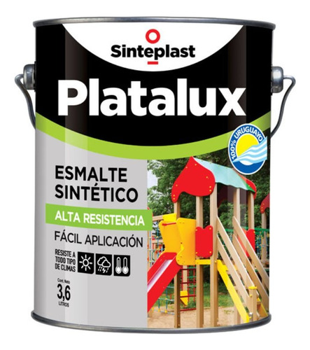 Pintura Esmalte Sintético Blanco Sinteplast Platalux