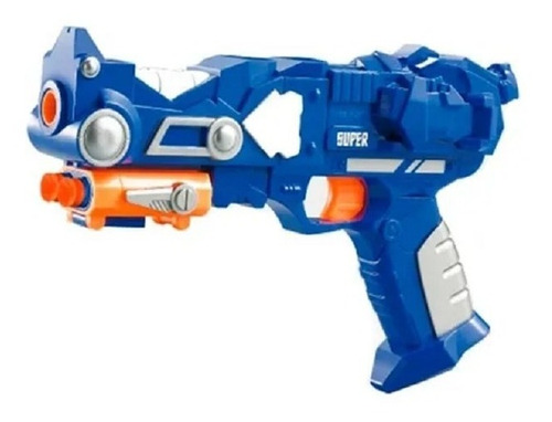 Imagen 2 de 8 de Arma Pistola De Juguete Para Niños Tipo Nerf Dardos Goma