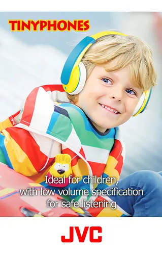 Jvc Hakd7p Auriculares Para Niños (rosa)