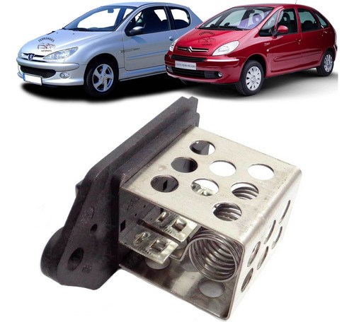 Resistência Ventoinha Peugeot 206 207 Citroen Xsara Picasso