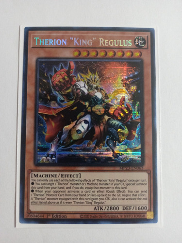 Therion King  Regulus  - Prismatic Secret Rare Mp23