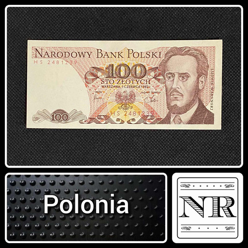 Polonia - 100 Zlotych - Año 1982 - P #143 - Warynski