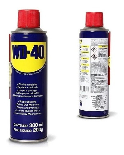 Imagem 3 de 3 de Wd40 Spray Desengripa Lubrifica 300ml
