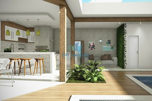 Imagem 20 de 27 de Casa De Alvenaria Com Edícula E Piscina Com 186m² 3 Quartos 3 Suítes 2 Vagas Cobertas Em Sp - Bg21-516