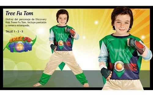 Disfraz Tree Fu Tom Talle 2