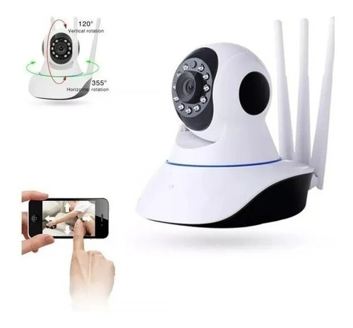 Imagen 1 de 5 de Camara Ip Wifi Hd Motorizada Vision Nocturna 360° Ml2881