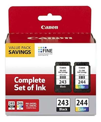 Canon Pg-243 / Cl-244 Ink Multi Pack, Compatible Con Tr4520,