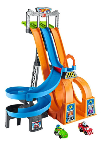 Juguete Para Bebés Fisher-price Pista De Carreras Hot Wheels