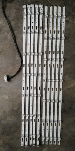 Juego De Leds Samsung Un70nu6900f Lm41-00828a Lm41-00827a (Usado)