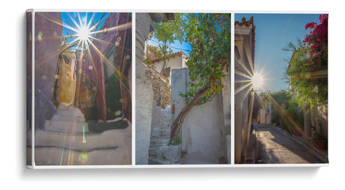 Canvas Lab Cuadro Rincones De Anafiotika 140x70