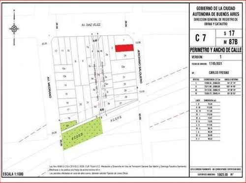 Imagen 5 de 5 de Venta Terreno/lote 220 M2 Almagro