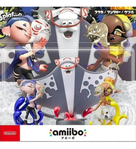 Amiibo Splatoon 3 - Clan Surimi (megan + Angie + Rayan)