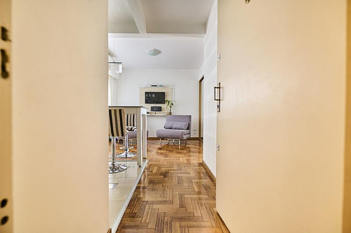 Departamento 2 Ambientes Luminoso Reciclado Impecable Balcon Aterrazado En Palermo