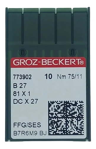 Agujas Para Overlock Industrial Groz Beckert