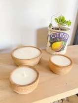 Comprar Kit Vela Velas Aromáticas De Soja Perfumadas Artesanales X3u