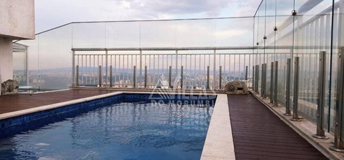 Imagem 11 de 26 de Cobertura Com 4 Dormitórios À Venda, 283 M² Por R$ 2.800.000,00 - Vila Suzana - São Paulo/sp - Co0073
