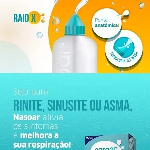 Nasoar 30 Envelopes 2,160g Cada Água