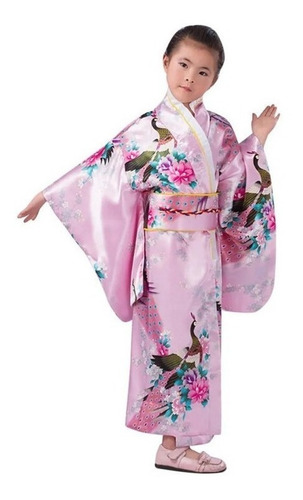 Ropa Para Niños Bata Kimono Para Niñas Tradicional Japonesa