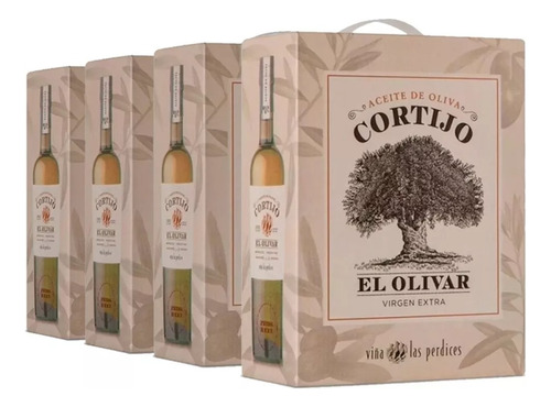 Cortijo El Olivar Aceite De Oliva Virgen Extra Baginbox 4x3l