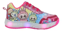 Comprar Tenis Niña La Bubu Luces Led Labubu The Monsters Antiderrapante Niñas Tenis Infantil