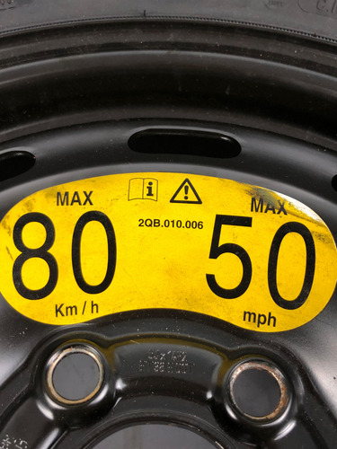 Estepe C/ Pneu 175/70 R14 Volkswagen Polo Mpi 2018 2qb010006 (Usado)