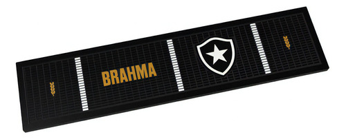 Tapete Bar Mat Porta Copos Brahma Licenciado - Botafogo Cor Preto