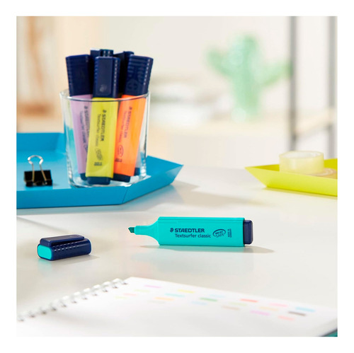 Resaltadores Neón Staedtler Texsurfer 20 Colores