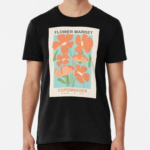 Remera Copenhagens Flowers Markets Algodon Premium