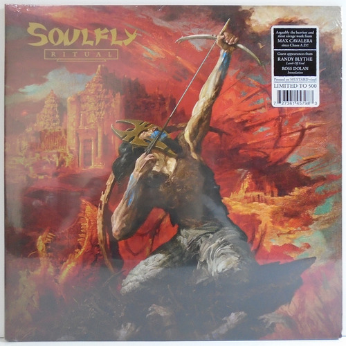 Soulfly 2018 Ritual Lp Lacrado Edição Limitada Max Cavalera