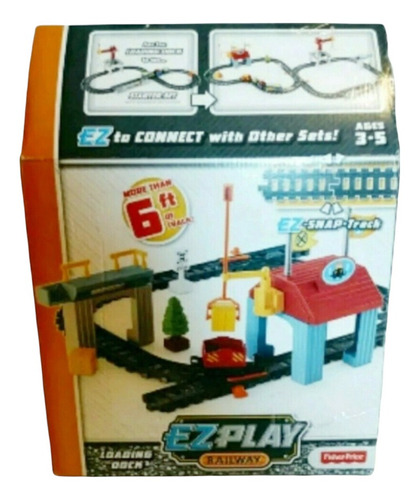 Pista De Ferrocarril Fisher Price Ez Play Juguete